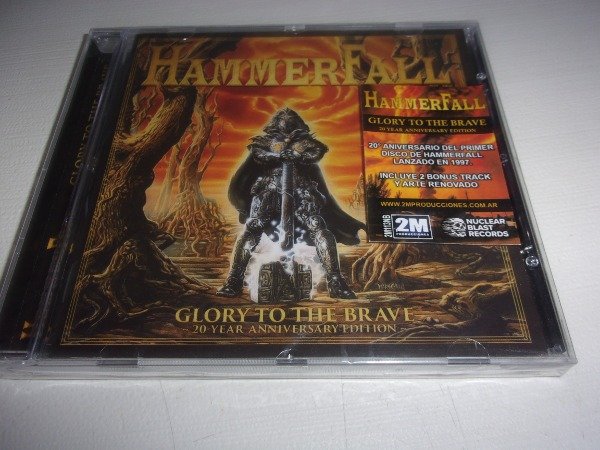 Producto - CD HAMMERFALL GLORY TO THE BRAVE (20 YEAR ANNIVERSARY EDITION) NUEVO ARG L59