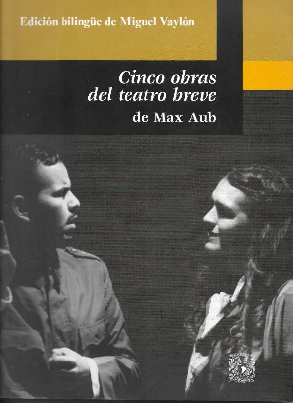 Producto - Cinco obras del teatro breve de Max Aub. Edición bilingüe