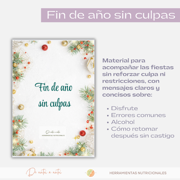 Producto - Fin de año sin culpas (DIGITAL)