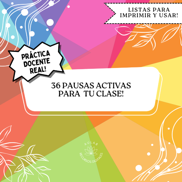Producto - 36 PAUSAS ACTIVAS PARA TU CLASE