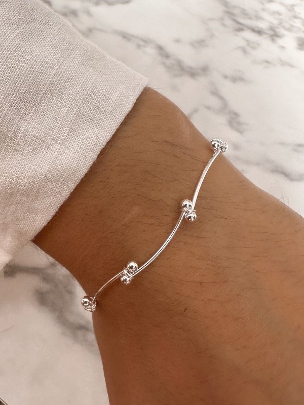 Producto - Pulsera Gina Acero Blanco