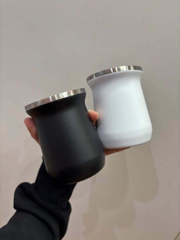 Producto - Mate Basic Grande acero inoxidable