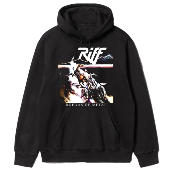 Producto - Buzo Canguro Riff Ruedas de Metal