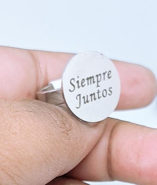 Producto - Anillo talle 16 siempre juntos