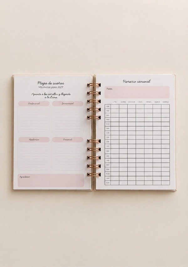 Producto - Agenda Semanal 2027 - 2