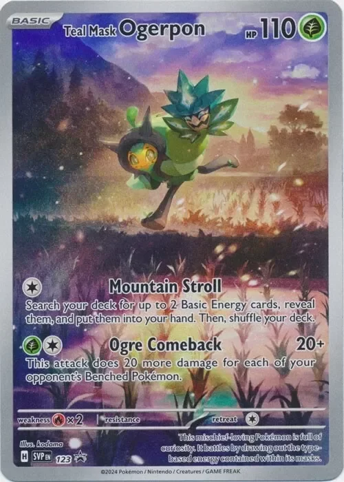 Producto - Teal Mask Ogerpon ex - SVP123 - Promo Scarlet and Violet