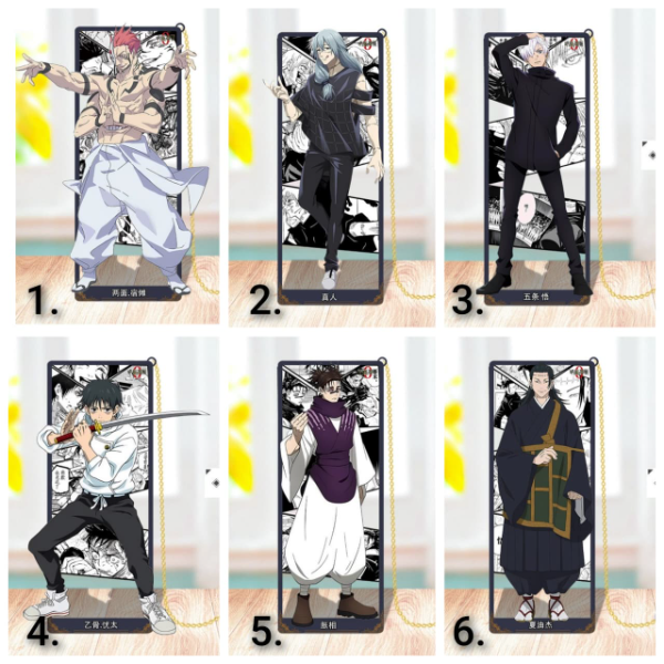 Producto - Marca Paginas de Metal - Jujutsu Kaisen 4 - Ingrese para elegir