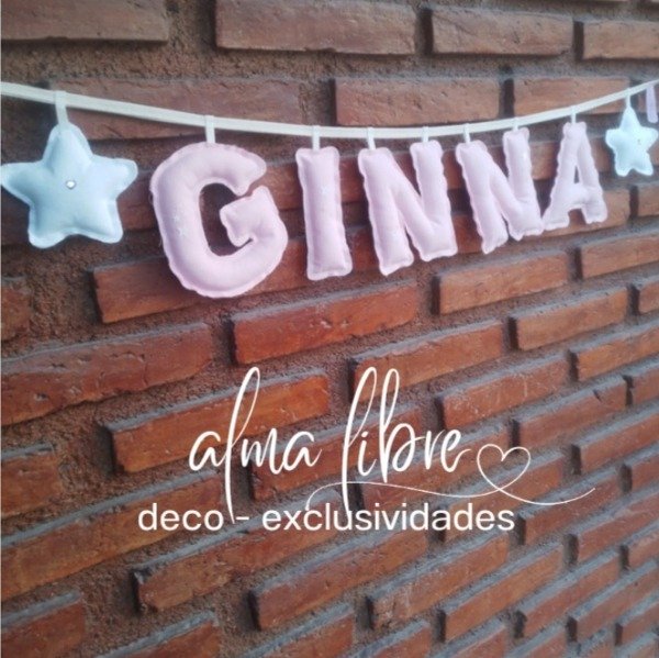 Producto - Guirnalda nombre 5 letras
