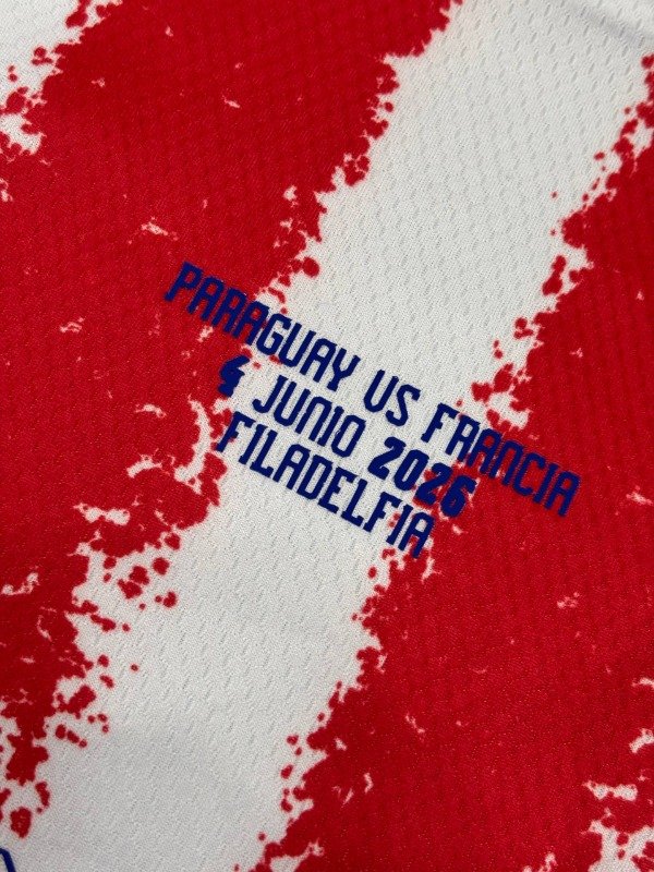 Producto - Paraguay local 2026 Version Hincha - 19 Enciso Matchday vs Francia - 2