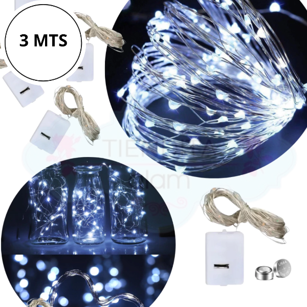Producto - TIRA ALAMBRE LED FRÍA  3 MTS