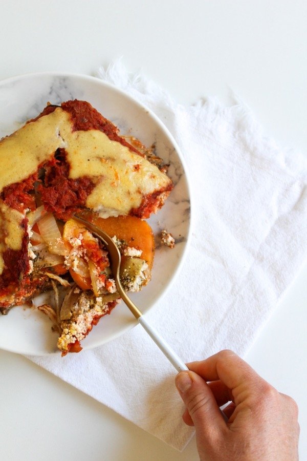 Producto - Lasagna de vegetales y ricota