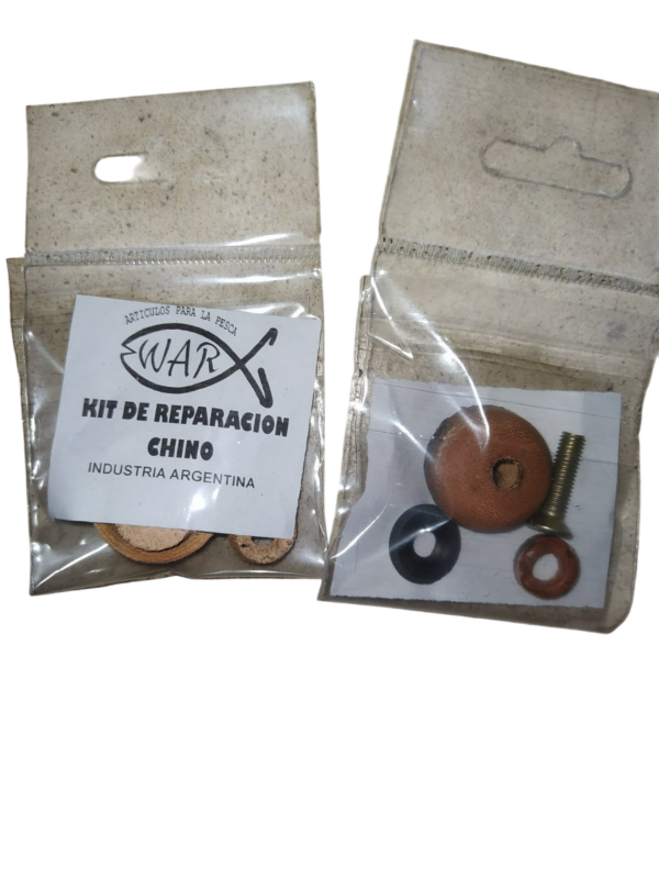 Producto - KIT RIFLE REPARACION DE CUERO SOPAPA TORNILLO ARANDELA SE CIERRE Y CONCAVA