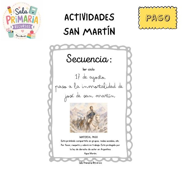 Producto - San  Martín 1er ciclo