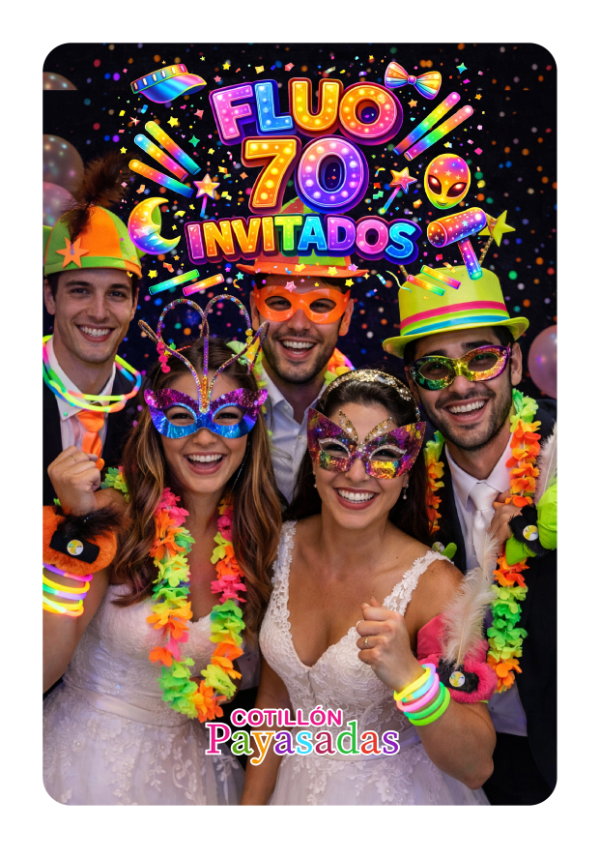 Producto - Combo Fluo 70 Inivitados