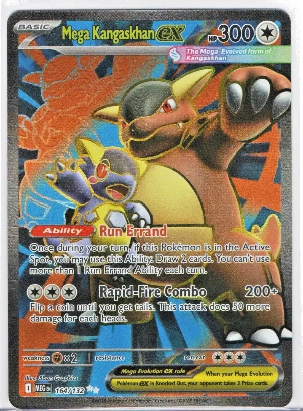 Producto - Mega Kangaskhan ex 164/132 Carta Pokemon Mega Evolution