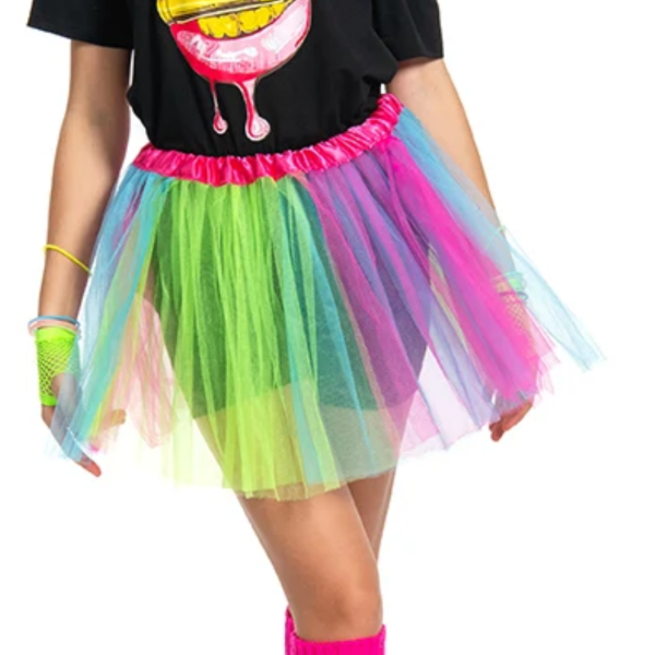 Producto - Tutu multicolor fluor adulto x1