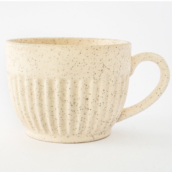 Producto - Taza Canela Jaspeado Crema 350 cc.