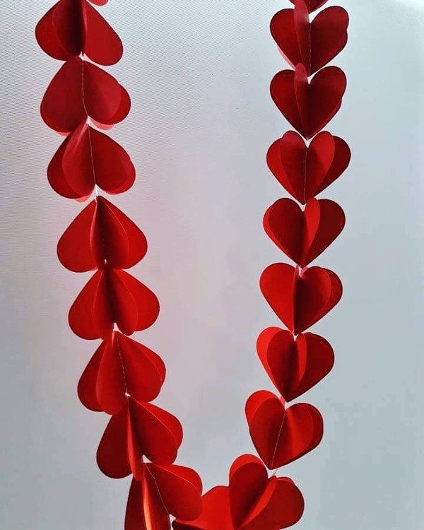 Producto - Guirnalda de Corazones 3D