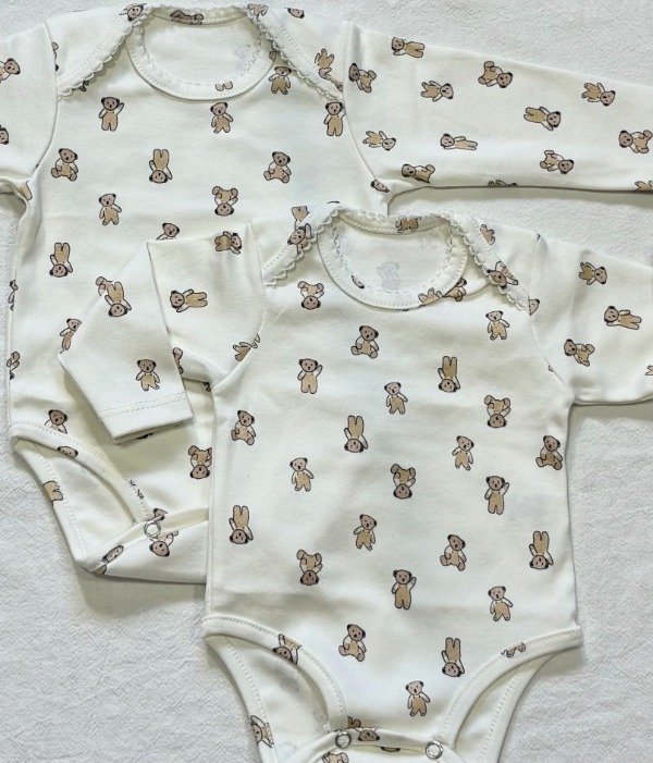 Producto - Body Mangas Largas Picot Ositos