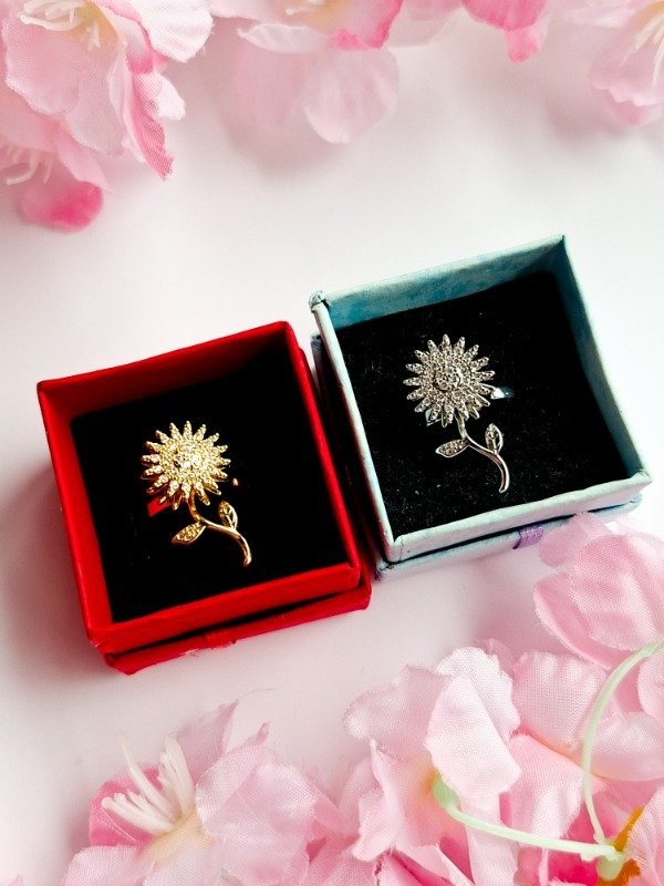 Producto - Anillo girasol (giratorio)