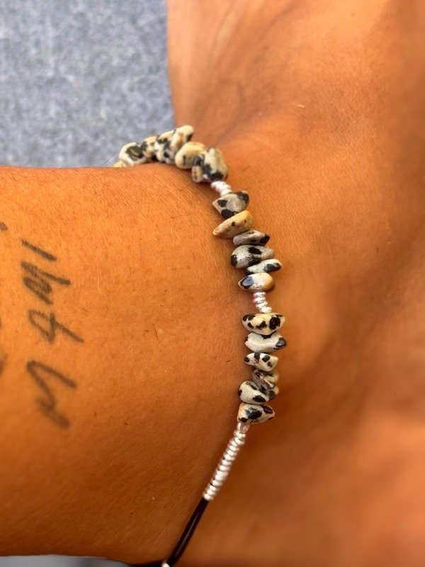 Producto - Jaspe dálmata y plata 925