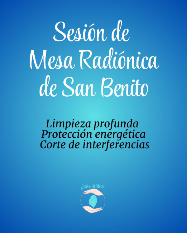 Producto - Sesión de Mesa Radiónica de San Benito