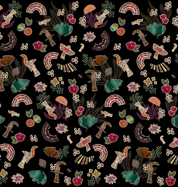 Producto - piyama Tierra Viva negro