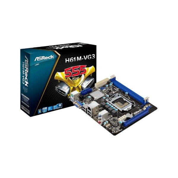 Producto - Placa madre Asrock H61M-VG3