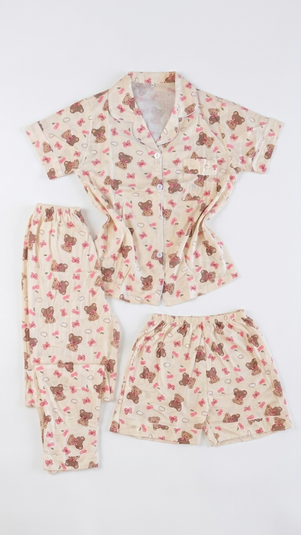 Producto - Pijama Ositos cerezas - 1
