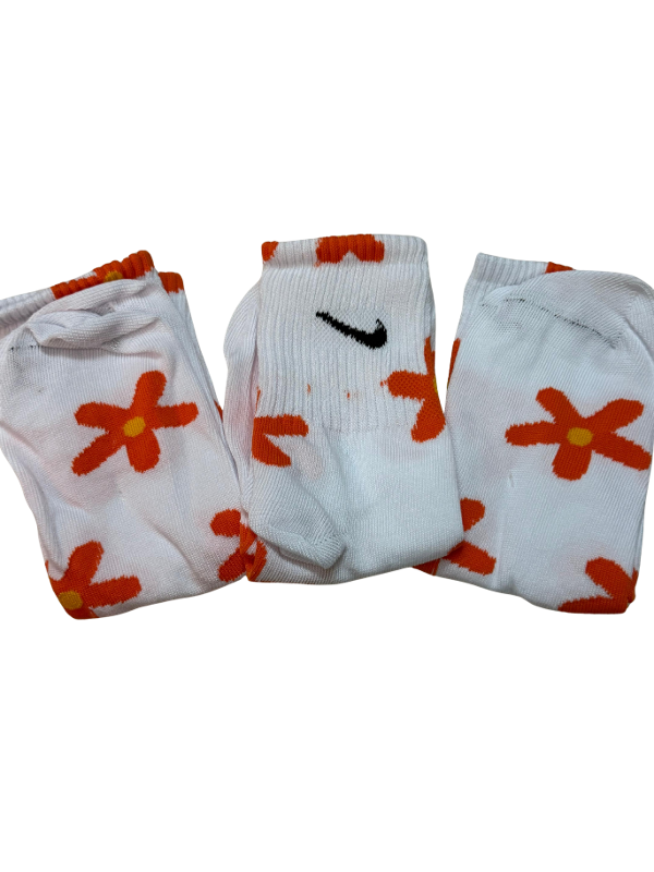 Producto - Par Media Caña Nike Girasoles