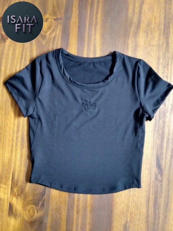 Producto - Remera Fit Negra - 4