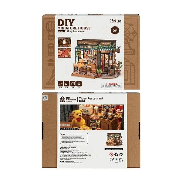 Producto - Robotime Rolife Restaurante Tipsy (Tipsy Restaurant) DG167 - 5