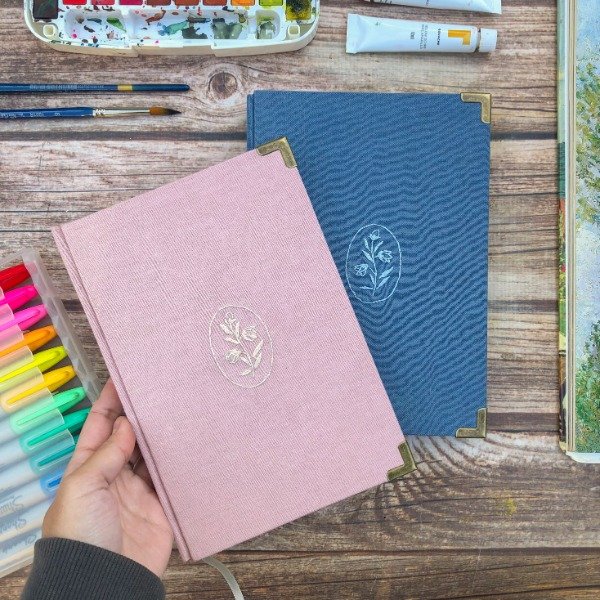 Producto - Cuaderno fleur rosa