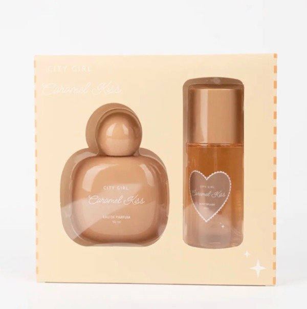 Producto - Set perfume + body splash caramel kiss