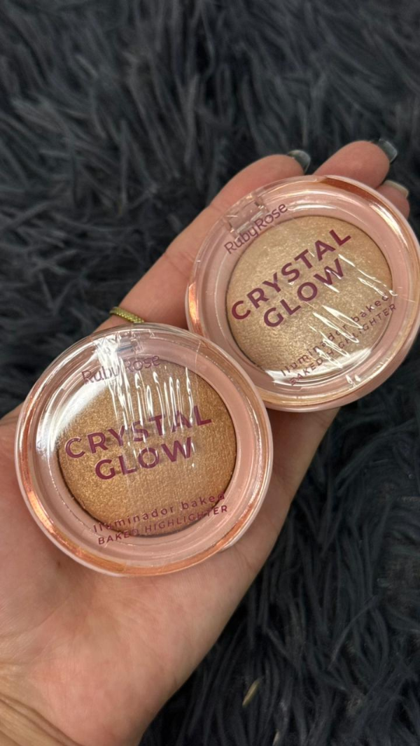 Producto - Crystal Glow Ruby Rose Iluminador baked