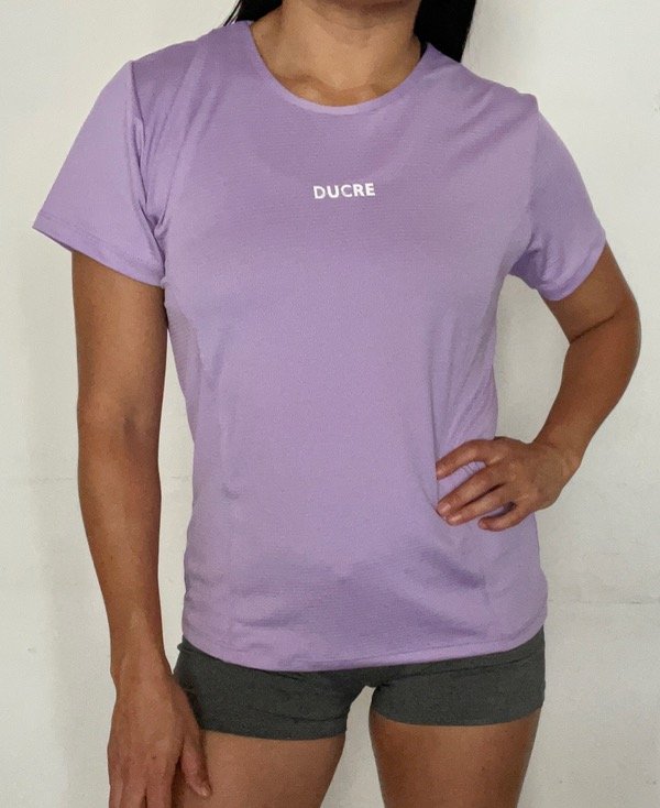 Producto - Remera dry fit LILA