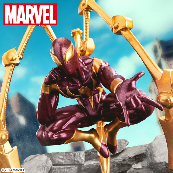 Producto - Fiigura Original Iron Spider-Man - Marvel - 18cm - Luminasta