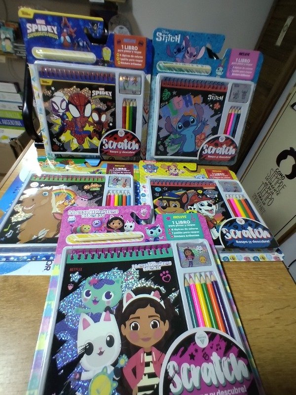 Producto - Scratch raspa y descubre.