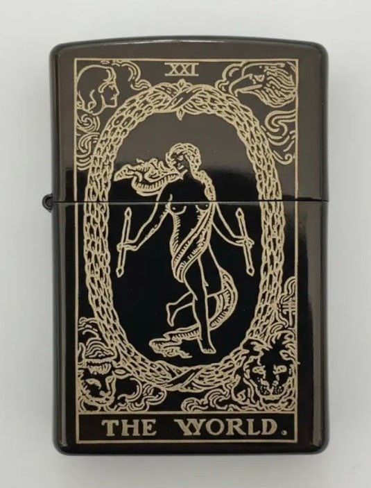 Producto - ENCENDEDOR RECARGABLE A BENCINA THE WORLD - 0