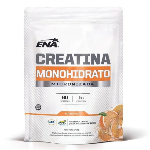 Producto - CREATINA MICRONIDADA 342 GRS SABOR NARANJA ENA SPORT