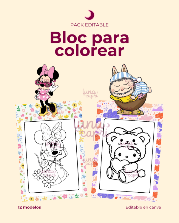 Producto - Bloc para colorear