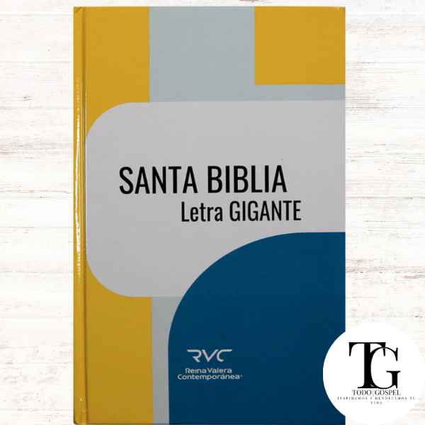 Producto - BIBLIA RVC LETRA GIGANTE COLORES