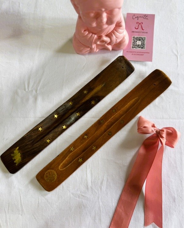 Producto - Porta Sahumerio Madera Sky