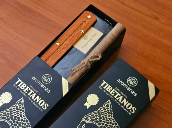 Producto - Box sahumerios tibetanos x30 varillas - Aromanza - 3