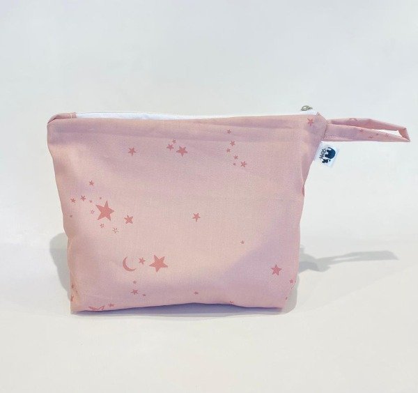 Neceser estrellado rosa