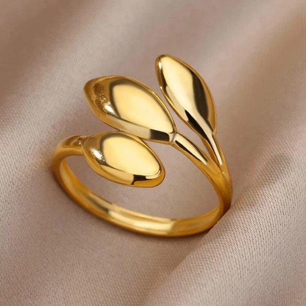 Producto - Anillo Feliz Hoja Regulable - 1