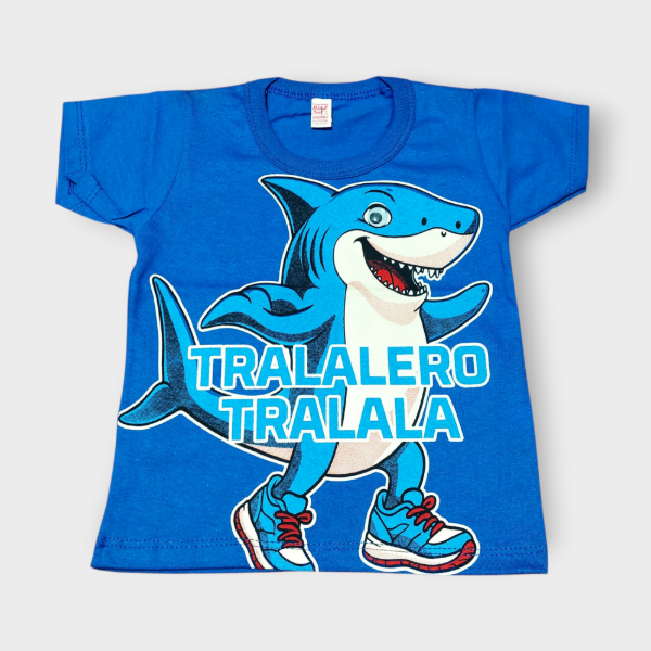 Producto - Remera Bebe Ojitos Tiburón T3