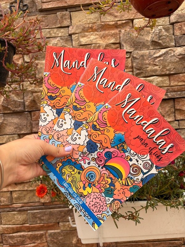 Producto - Libro para pintar mándalas INFANTILES