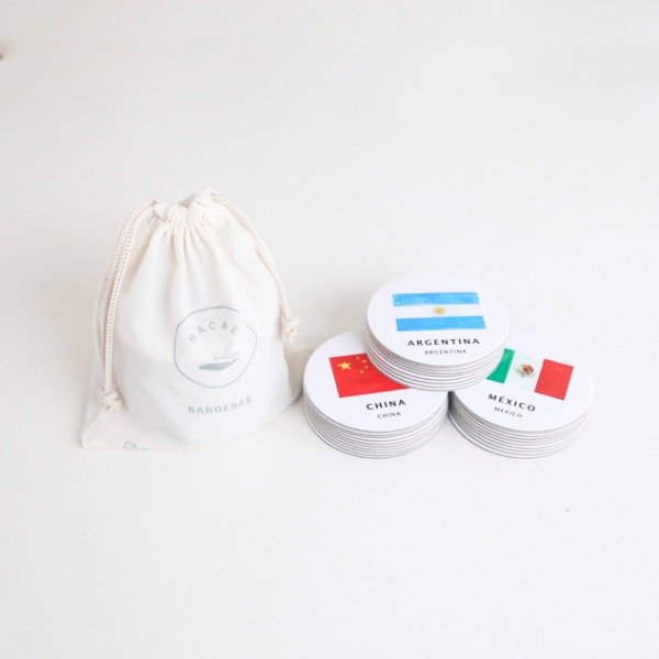 Producto - Juego de memoria Banderas del Mundo