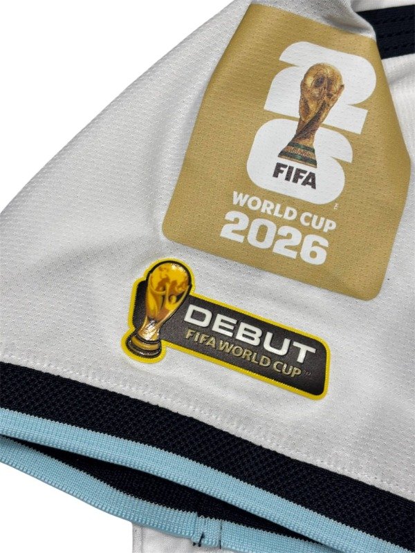 Producto - Argentina Local 2026 8 Barco Version Jugador - Parches Debut y Mundial - 1